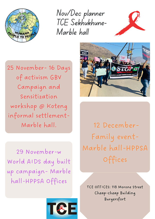 The 16 Days of Activism Against Gender-Based Violence start today.